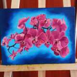 “Orchids” Canvas Oil paint Realist Landscape painting 2020 - photo 1