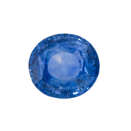 Blauer Saphir von ca. 8,44 ct, lose, - фото 1