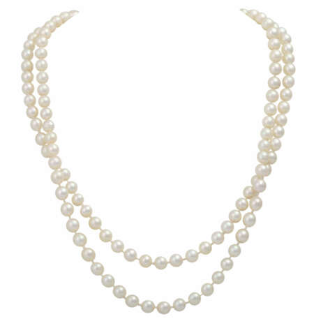 Lange Perlenkette - Foto 1