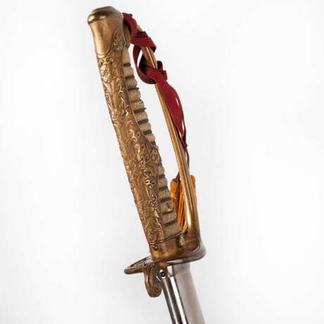 “Kyu-gunto. Samurai sword(katana) in the frame mod. 1876” Leather Mixed media Japan 1876 - photo 6
