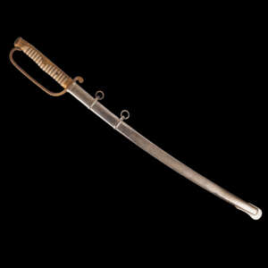L'épée de kyu-гунто d'un échantillon de 1886 (production jusqu'en 1934, l'armée Impériale Japonaise