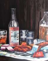 Натюрморт с водкой