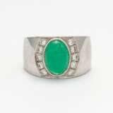 Smaragd-Diamant-Ring - photo 1