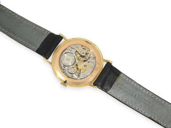 Armbanduhr: sehr seltene vintage Herrenuhr, Jaeger Le Coultre mit Zentralsekunde und Sektor-Zifferblatt, Referenz 2285, 18K Gold, 50er-Jahre - Foto 3