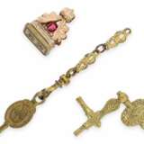Uhrenschlüssel: kleine Sammlung seltener Spindeluhrenschlüssel, ca. 1680-1820, dabei Raritäten - фото 5