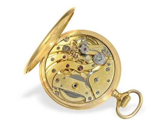 Taschenuhr: seltenes Patek Philippe Ankerchronometer "Gondolo" mit Patek Philippe Originalbox, Geneve 1912 - фото 2