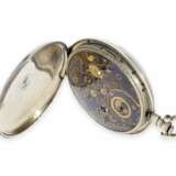 Taschenuhr: Rarität, extrem seltene, große Taschenuhr für den chinesischen Markt mit emailliertem Tixier-Kaliber nach Pelaz, Bovet No.4881, ca.1860 - photo 5