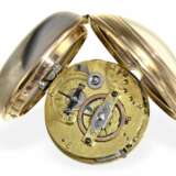Taschenuhr: museale, sehr hochwertige Gold/Achat-Taschenuhr mit Repetition und Chatelaine, Frankreich um 1770 - photo 4