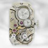 Armbanduhr: sehr hochwertige Art déco Damenuhr aus Platin mit Diamantbesatz, E. Koehn Geneve No. 85979, gefertigt für Coldwell USA, ca. 1925 - фото 2