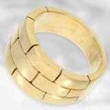 Ring: breiter, hochwertiger vintage Goldschmiedering aus dem Hause Cartier - photo 1