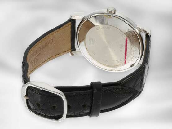 Armbanduhr: feine Baume & Mercier "Automatik" Armbanduhr in 18K Weißgold - фото 2