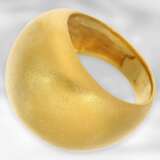 Ring: unikater, sehr schwerer und hochwertiger Goldschmiedering aus dem Schmuckatelier Hergert in Bremen, Handarbeit aus 999er Gold - photo 1