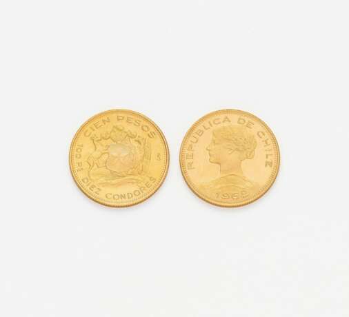 Zwei Goldmünzen - Foto 1