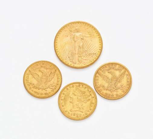 Vier Goldmünzen - Foto 1