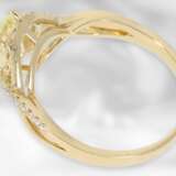 Ring: wertvoller, weißgoldener Goldschmiedering mit großem Brillant von ca.1ct, hohe Reinheit - фото 2