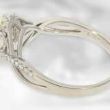 Ring: moderner, hochwertiger Brillant-Damenring, ca.1,13ct, sehr hohe Reinheit - Foto 2