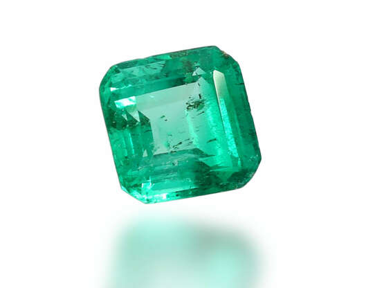 Smaragd: hochwertiger, natürlicher Smaragd von schöner Qualität, ca. 2,2ct, Herkunft Columbien - Foto 1