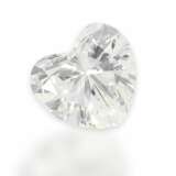 Diamant: Zweikaräter, hochwertiger Diamant im Herzschliff, 2ct, inklusive DPL Vorexpertise aus Idar-Oberstein - фото 1
