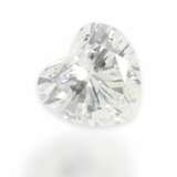Diamant: Zweikaräter, hochwertiger Diamant im Herzschliff, 2ct, inklusive DPL Vorexpertise aus Idar-Oberstein - Foto 2