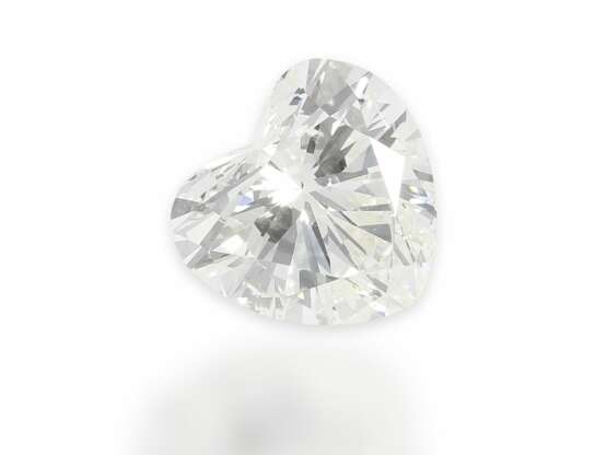 Diamant: Zweikaräter, hochwertiger Diamant im Herzschliff, 2ct, inklusive DPL Vorexpertise aus Idar-Oberstein - photo 2