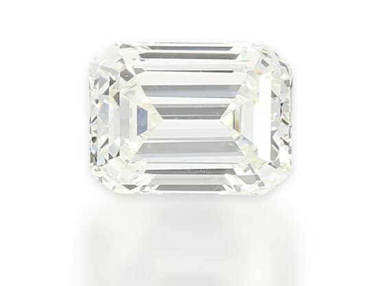 Diamant: hochwertiger Diamant im Emerald-Cut, 1,28ct, inklusive DPL Zertifikat aus Idar-Oberstein - photo 1