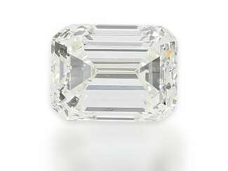Diamant: wertvoller Diamant im Emerald-Cut, 1,10ct, inklusive DPL Zertifikat aus Idar-Oberstein