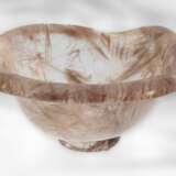 Schale: einzigartiges Kunstobjekt, Edelstein-Schale "Venushaar" aus Rutil-Bergkristall, aktuelles Wertgutachten über 31.000€ - фото 3