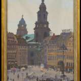 Dresdener Schule, Ansicht von Dresden mit Hofkirche - Foto 2