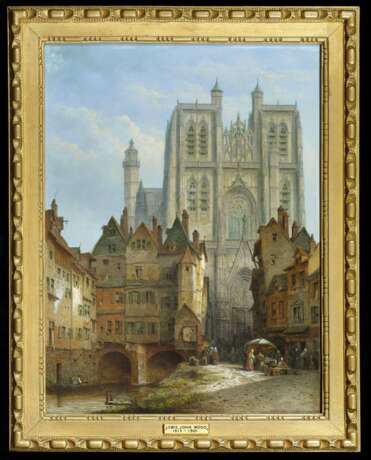 Wood, Lewis John, 1813 London - 1901 London, Die Kathedrale in Abbeville - фото 2