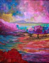 Пейзаж в рорзовом (Landscape in greyhound) Пейзаж в рорзовом (Landscape in greyhound)