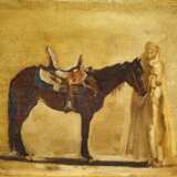 Guillaumet, Gustav, 1840 Puteaux - 1887 Paris, Das Pferd des Arabers - Foto 1