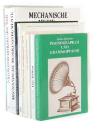 9 Bücher | Musikautomaten & -instrumente Musikinstrumente der Welt, Orbis, 1988