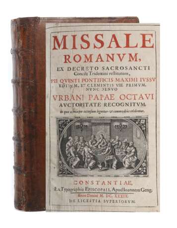 Missale Romanum Ex decreto Sacrosancti Concilii Tridentini restitutum, Pii Quinti Pontificis Maximi iussu editum - Foto 1