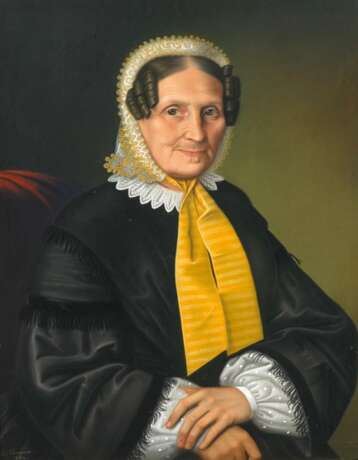 Cramer, Ernst, 1809 - 1886, Portrait der Christine Friederike Saunow - photo 1