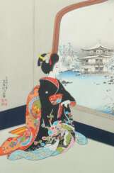 Sadanobu III, Hasegawa *1881 - +1963, japanischer Farbholzschneider