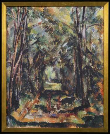 Kunstdrucke, 20. Jahrhundert, Weg in Chantilly nach Cézanne - фото 2