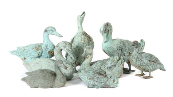 8 variierende Enten-Gartenfiguren 20 - фото 1
