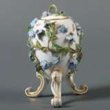 Eidose mit plastischem Blütendekor Meissen - Foto 1
