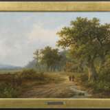 Koekkoek, Hendrik Pieter, 1843 Hilversum - nach 1890 England, Landschaft mit Bachlauf und Feldweg - photo 2