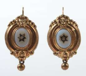 Paar Ohrhänger Ende 19. Jahrhundert