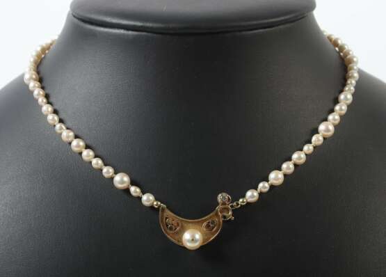 Perlenkette Mitte 20. Jahrhundert - фото 1