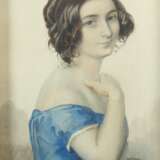 Portraitmaler des 19. Jahrhundert ''Damenbildnis'' - photo 1