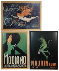 3 Werbeplakate 1x Franz Lenhart (1898-1992)