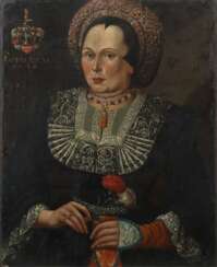 Maler des 17./18. Jahrhundert ''Portrait einer Dame''
