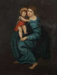 Kirchenmaler des 18./19. Jahrhundert ''Maria mit Jesuskind''
