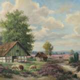 Landschaftsmaler des 19. Jahrhundert ''Lavendelblüte'' - Foto 1