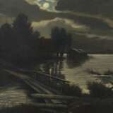 Landschaftsmaler des 20. Jahrhundert ''Landschaft im Mondschein'' - Foto 1