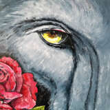 “Wolf eyes” Oil paint Animalistic 2020 - photo 5