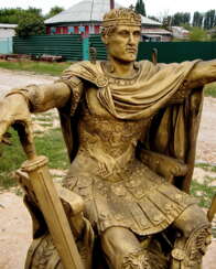 The Emperor Constantine sculpture