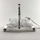“Vase Caviar J. Gilbert & Son. England crystal silver handmade 1896.” John Gilbert & Sons Mixed media 1896 - photo 2